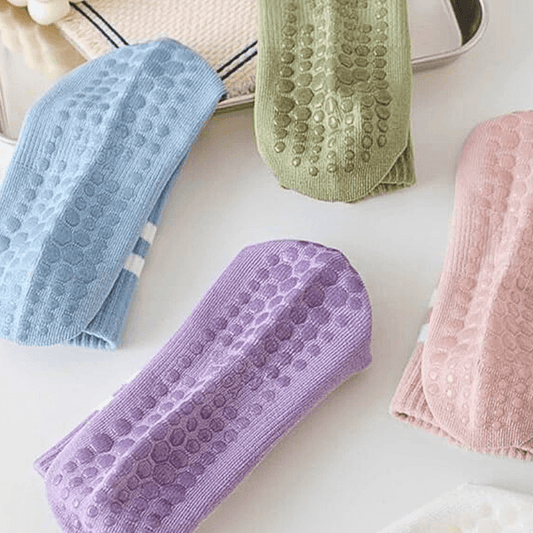 3 Pairs Non-Slip Grip Socks
